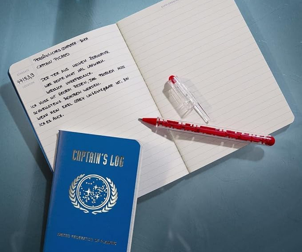 Captain's Log Notebook