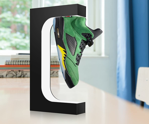 Floating Shoe Display