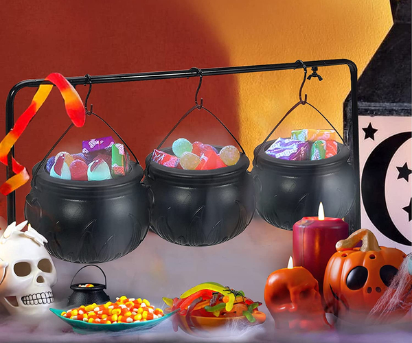 Hocus Pocus Serving Cauldron Trio
