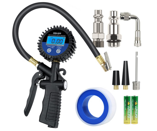 Digital Tire Inflator Pressure Gauge