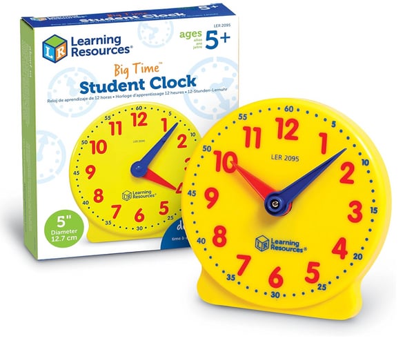 Learning Resources Big Time Telling Clock