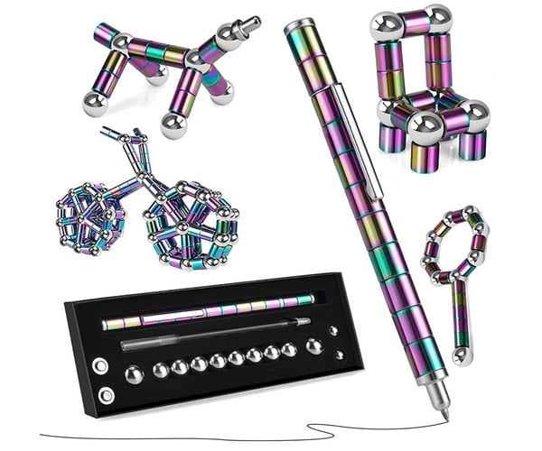 Magnetic Prismatic Buildable Pen