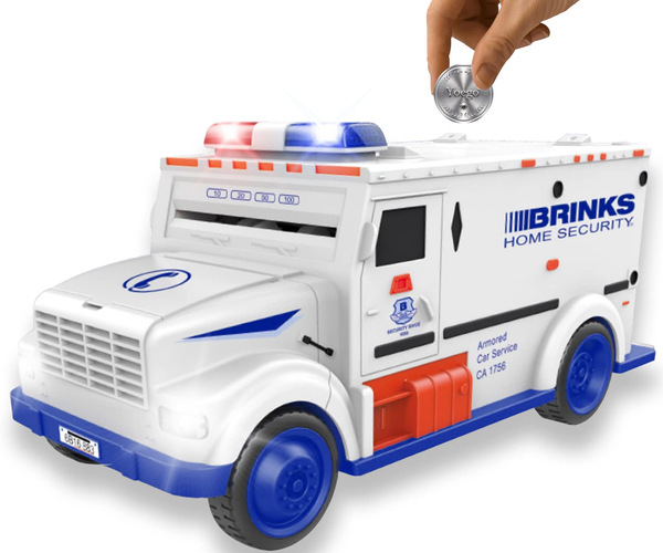 Armored Truck Piggy Bank