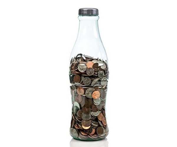 Coke Bottle Piggy Bank
