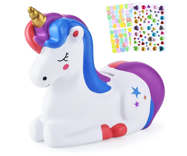 DIY Decorate Unicorn Piggy Bank
