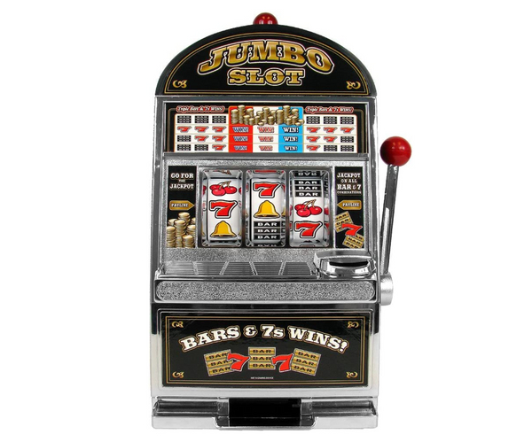 Jumbo Slot Machine Bank