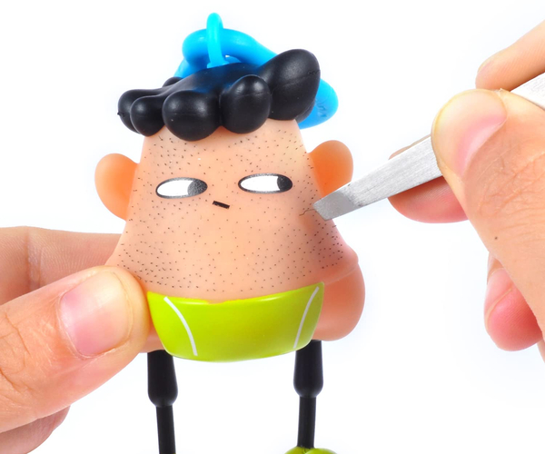 Black Head Plucking Toy