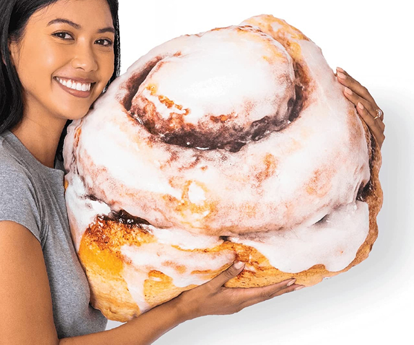 Gooey Cinnamon Bun Pillow