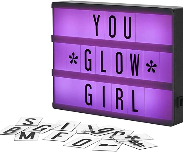 Light Up Cinema Marquee