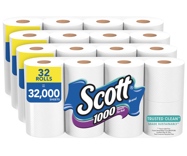 32 Rolls of Toilet Paper