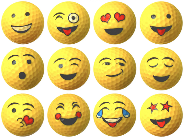 Emoji Golf Balls