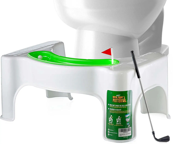 Squat and Putt Toilet Golf Game