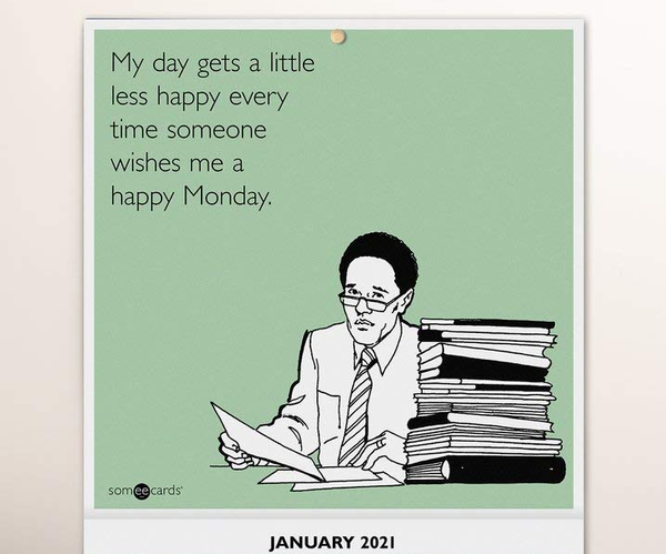 Some eCards Wall Calendar
