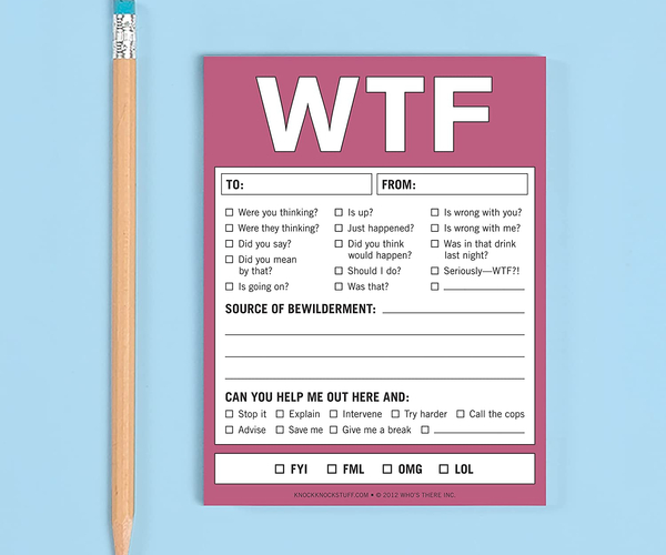 WTF Funny Notepad