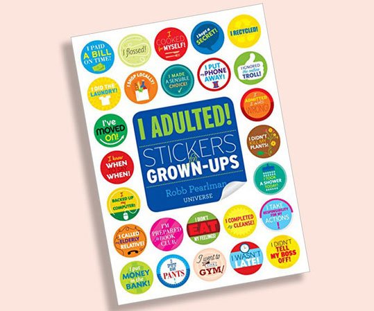 I Adulted! Stickers For Grown Ups
