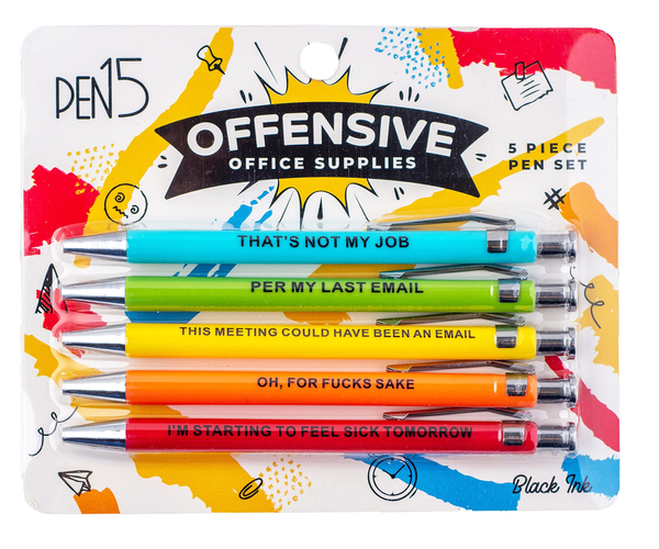 Offensive Pen Set