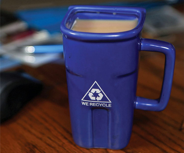Garbage Can Coffee Mug