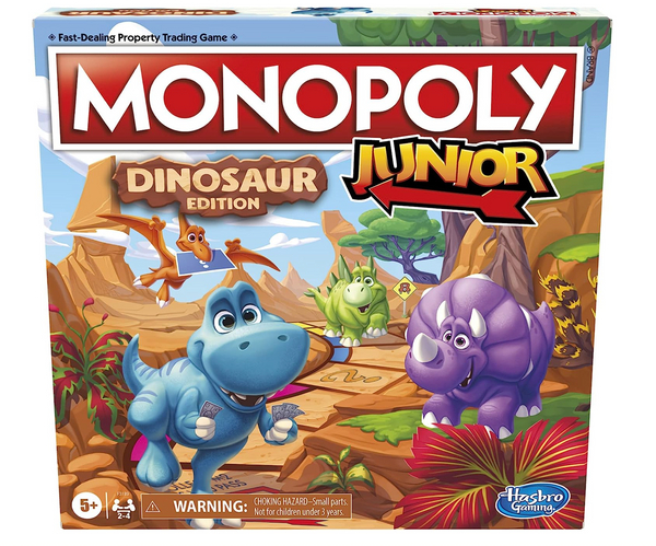 Monopoly Junior Dinosaur Edition Board Game