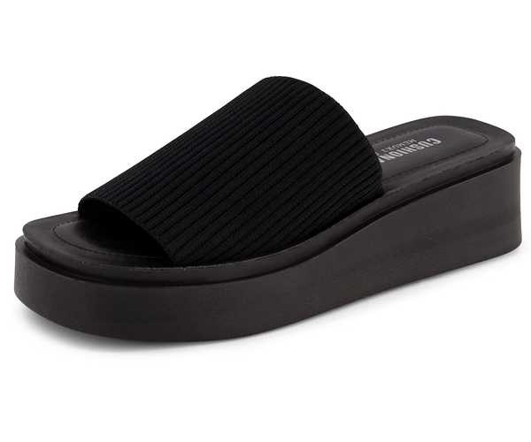 Cushionaire Platform Wedge Sandals