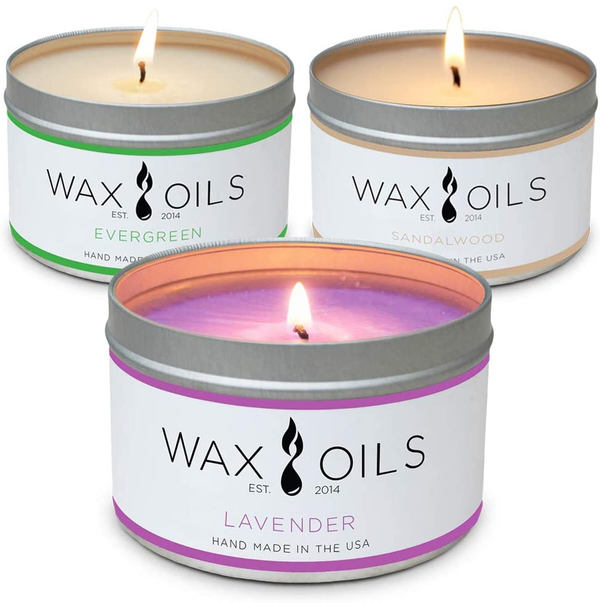 Scented Aromatherapy Stress Relief Candles