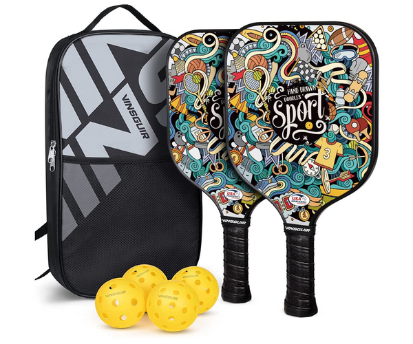 Graffiti Pickleball Set