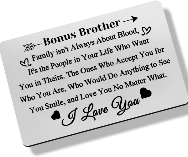 Bonus Brother Wallet Card