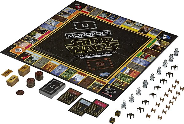 Star Wars Monopoly Board Game