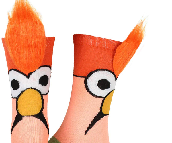 Meep Meep Beaker Socks