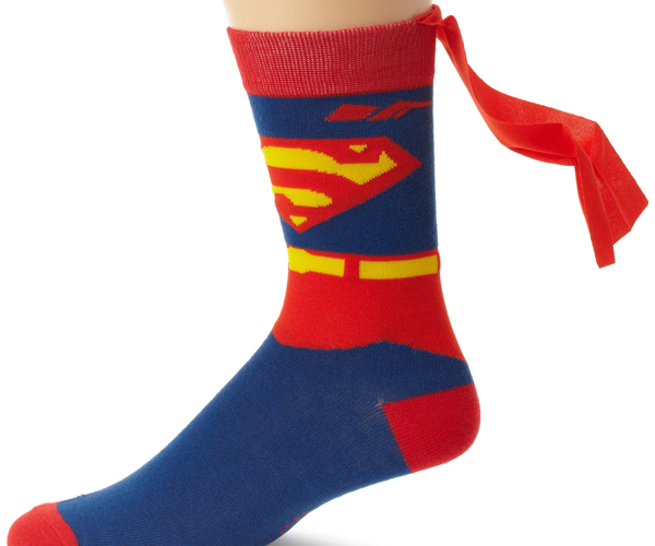 Superman Cape Socks
