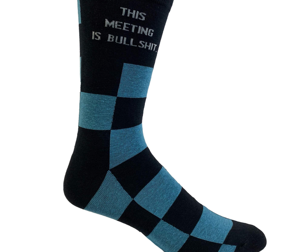 This Meeting is BS Funny Socks