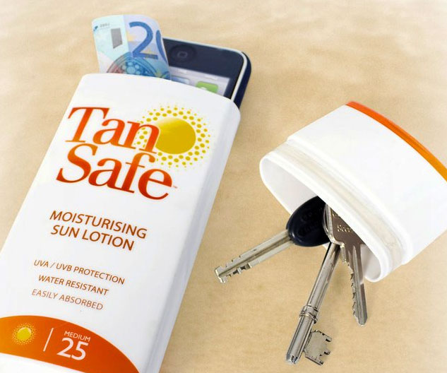 Sunscreen Bottle Portable Beach Safe