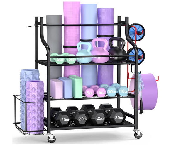Home Gym Storage Cart