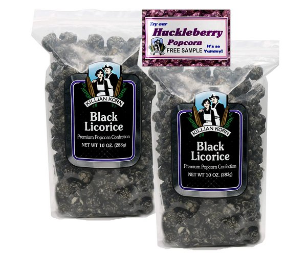 Black Licorice Popcorn