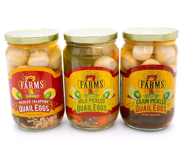 Pickled Quail Eggs