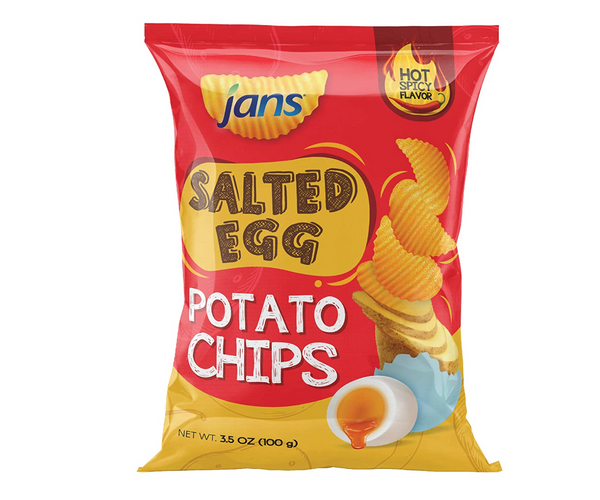 Salted Egg Potato Chips
