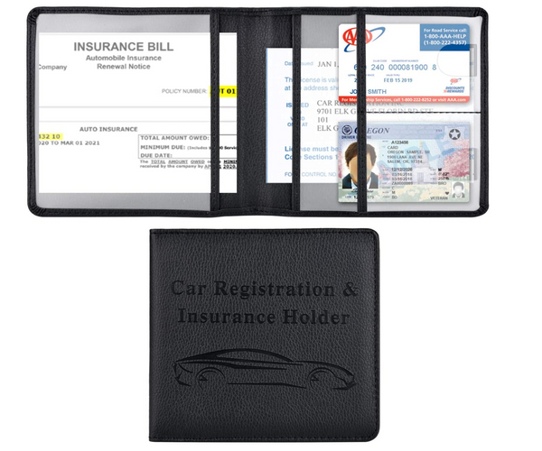 Car Registration and Insurance Holder