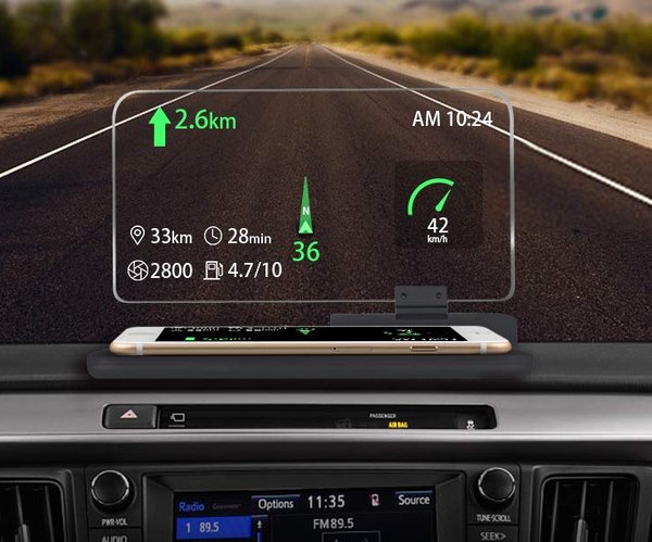 Heads Up Hands Free Driving Display