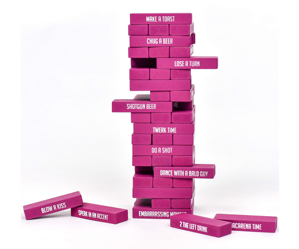 Booze N' Babes Girl's Night Jenga
