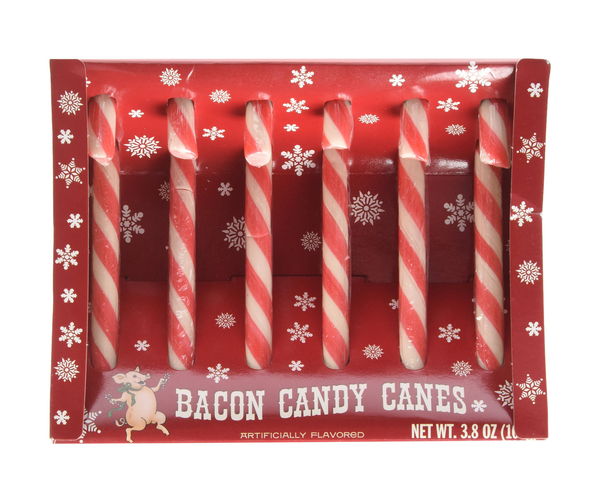 Bacon Candy Canes