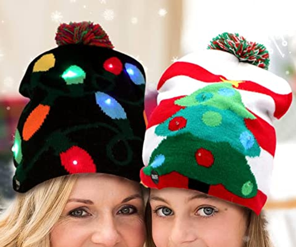 Light Up Christmas Beanie