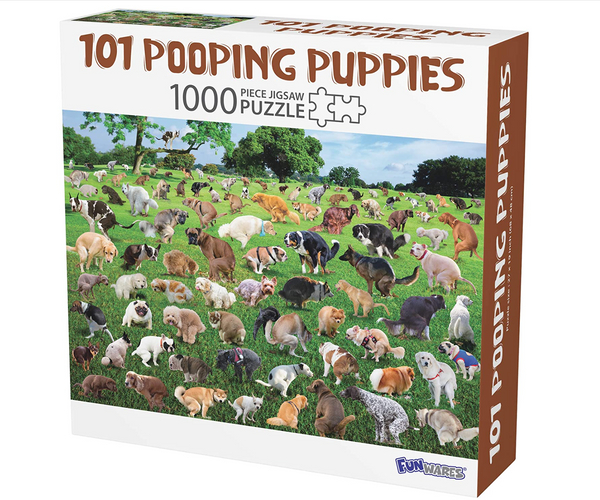 Pooping Dogs Puzzle