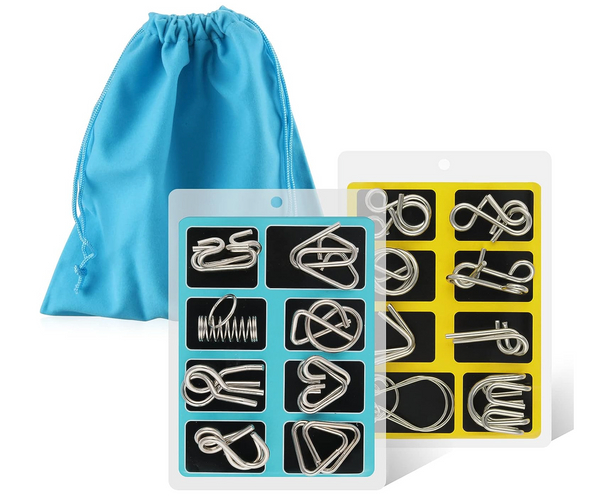 Metal Wire Puzzle Set