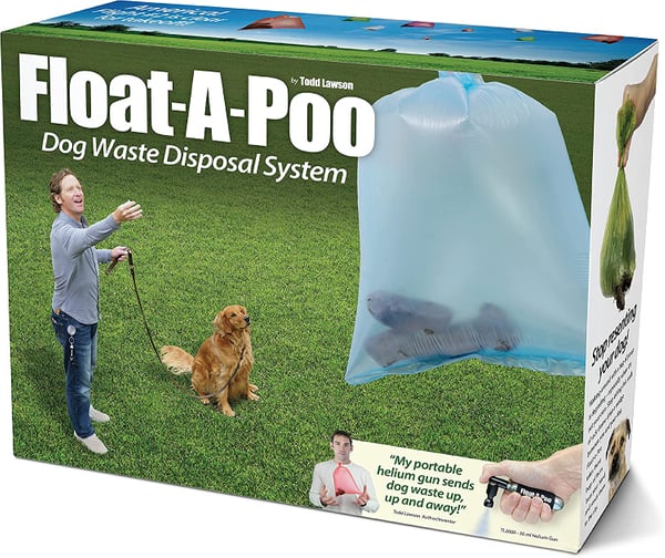 Float a Poo Dog Poop Bag Removal System