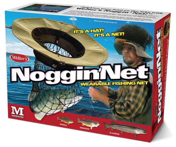 Noggin Net Fishing Net Hat