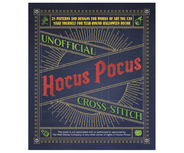 The Unofficial Hocus Pocus Cross Stitch Pattern Book
