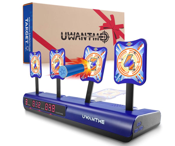 Electronic Shooting Target for Nerf Gun Toys