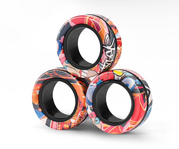 Magnetic Finger Ring Fidget Toy
