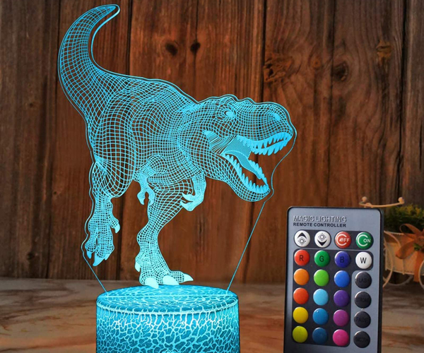 3D LED Dinosaur Light