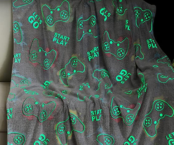 Glow in the Dark Gaming Blanket