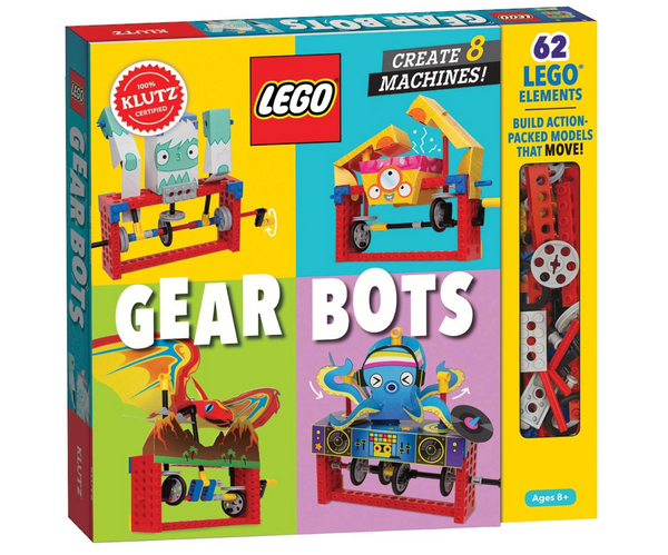 Klutz Lego Gear Bots Book and Kit